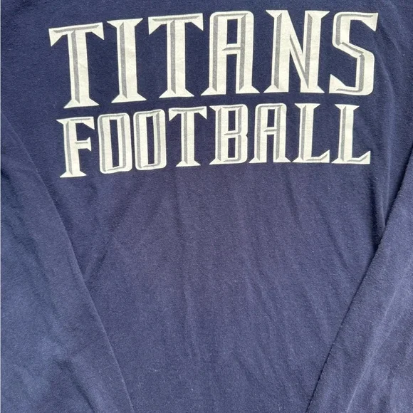 Reebok Tennessee Titans NFL Sweatshirt Men’s Medium Blue - Picture 2 of 3